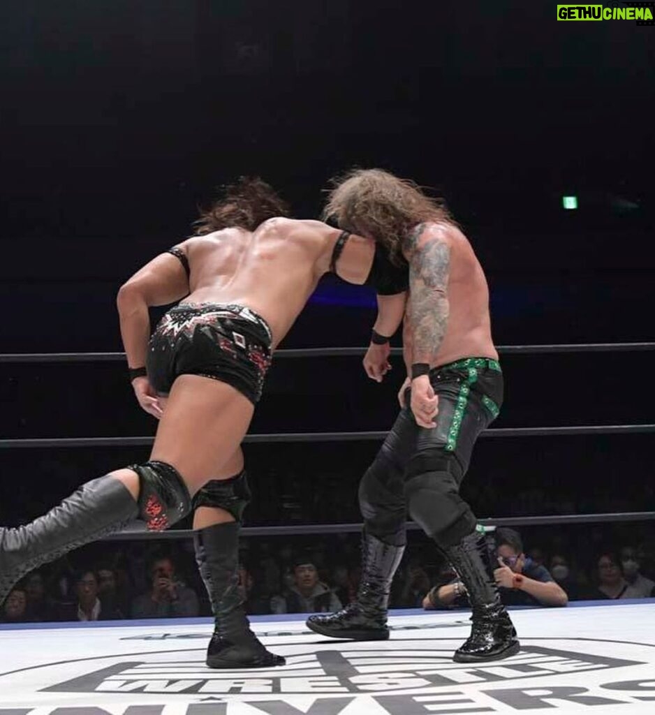 Chris Jericho Instagram - My first match of my 53rd year was also my best of 2023. Thanks to @realtakesoup and @ddt_prowrestling for an amazing experience! #Ryoguku was packed and the crowd was electric! And the match was hard hitting AF & super dramatic. One of my favorite trips to Japan EVER…and I’ve been coming here since 1991! You can watch this instant classic NOW at the link in my bio… DONCHA DARE MISS IT! #DDTUP 第一ホテル両国