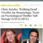 Chris Jericho Instagram - The cat is out of the bag! So excited to share that writer & director @jbonansinga (@amcthewalkingdead, @lionsgate’s #TheKillersGame) and I are teaming up for the psychological thriller, ‘Self Storage’! 🎬 Thanks to @variety for breaking the news! The film is based on Bonansinga’s 2016 novel of the same name. It centers on a heroin-addicted father and his son who accidentally lock themselves inside a self-storage unit; surviving will depend on a battle with demons …both real and manufactured …by drug withdrawal. The film will be executive produced by my ‘Babyface Assassin Productions’, alongside Bonansinga & Jeff Siegel for Delirium Tremens and Jason Cherubini for Dawn’s Light. Besides executive producing, I will also be appearing in a key supporting role. Production begins soon! #babyfaceassassinproductions #selfstorage #movies