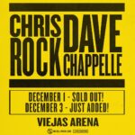 Chris Rock Instagram - Another show added Dec 3rd in San Diego @ Viejas Arena. Presale starts tomorrow 10/27 & tickets go on sale 10/28. www.Ticketmaster.com @livenationcmdy @davechappelle