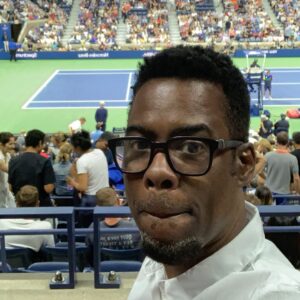 Chris Rock Instagram - Best part about being famous... tickets.  @usopen