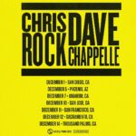 Chris Rock Instagram - new dates added.. I’ll see you there @davechappelle @livenationcmdy