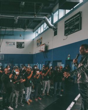 Chris Rock Instagram - Thursday was one of the best gigs so far. I did a show for the great people at the Midnight Mission in Los Angeles. 

Since 1914, The Midnight Mission has been offering paths to self-sufficiency to individuals and families in need. Their extensive range of essential services, including 12-step recovery, education, job training, and work programs, are designed to get people off the streets and into productive lives. The Midnight Mission knows the important difference between a hand-up and a hand-out. Every day, with your support, they help people turn their lives around and thrive.

To donate, please check out their website www.midnightmission.org
