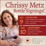 Chrissy Metz Instagram - ❤️Great news for our Joyful Heart Wine lovers in Kentucky! Chrissy Metz, Founder of the Joyful Heart Wine Company will be at two Liquor Barn locations on December 9th and 10th for bottle signings!🍷 12/9: Middletown 2-4PM 12/10: Hamburg 2-4PM