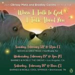 Chrissy Metz Instagram - We're going on BOOK TOUR!! We're kicking off with a VIRTUAL signing of 'When I Talk to God, I Talk About You' on Wednesday (2/8) - so you can all come! Then we'll be in NJ, Los Angeles, & TN! 🤗 More stops to be announced, so stay tuned!