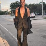 Christian Chávez Instagram - 🔥✨ Look @waltercollection @premiolonuestro Hair : @jordanstyleshair Miami, Florida