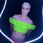 Christian Chávez Instagram - Fruit loops 🍉 🍌 🍎 Diseño : @pablo_palomeque_ Mua: @makeupbyponcho Foro Sol - Ciudad De Mexico