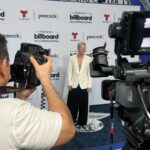 Christian Chávez Instagram - The gang at the @billboardlatin Miami, Florida
