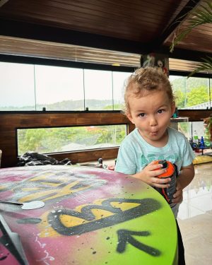Christian Figueiredo Instagram - família, natureza e arte! meu fim de semana ❤️