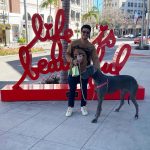 Christian Navarro Instagram - “I’m talkin bout my best friend 🎶 “ Luna needed some Louis Vuitton and @ladureeus Rodeo Drive