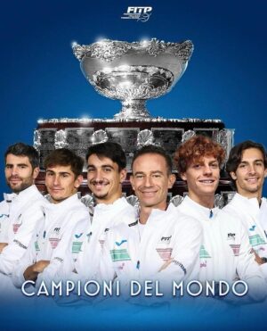 Christian Vieri Instagram - Grandissimiiiiiiiiiiii fenomenaliiiiiiii 🎾🎾🎾🎾🎾🎾 coppa Davis 2023 🎾🎾🎾