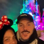 Christina Milian Instagram - When Dad comes up with the spontaneous idea for the family to go to @Disneylandparis & stay overnight #DisneylandHotel You DROP your plans and go! ❤️🖤 grateful to do it all over again. There’s nothing like the magic of Disney anywhere in the world! 🌏