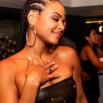 Christina Milian Instagram - Late but worth the wait.. 🥳 Thank you bestie for throwing us a 🔥 party. I never really plan for this but it’s always a good time every year. But one thing about me i’m definitely gonna turn up if it’s about me! 😜 #LibraSeason #ToBeContinued love you Kiki! 😘