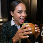Christina Milian Instagram - Don’t let the glam fool you.. I still love a juicy burger at the end of the night. Pinky’s up! 🤤🍔🤩 Photo: @stephanetasi