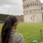 Christina Milian Instagram - The Leaning Tower of Pisa in person is unreal. I immediately flashed back to elementary school and learning about this beautiful wonder. Didn’t know it was as beautiful as it is in real life. Thank you to my Bebe for an awesome & unforgettable birthday gift. **Can’t wait to show you guys what came after THIS! 😍** Leaning Tower Of Pisa Italy