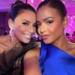 Christina Milian Instagram - It’s all about giving back with good friends. #GlobalGiftGala #GivingBlue Had such a good time with some new and old friends! 🌎🎗️@evalongoria @mariarbravo Four Seasons Hotel George V Paris