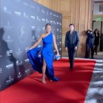 Christina Milian Instagram - It’s all about giving back with good friends. #GlobalGiftGala #GivingBlue Had such a good time with some new and old friends! 🌎🎗️@evalongoria @mariarbravo Four Seasons Hotel George V Paris