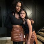 Christina Milian Instagram - Quick break from Fashion Week to wish my sister @danielle_milian a Happy Birthday 🩵 I love you and admire you from near and far. I’ve watched you evolve into the woman you are today. Taking risks, Full of wisdom, and a love for family that’s admirable. No matter it is I pray you get the credit and outcome you deserve. Love you much! Happy birthday! I think it’s due time for another girl trip! 🍾