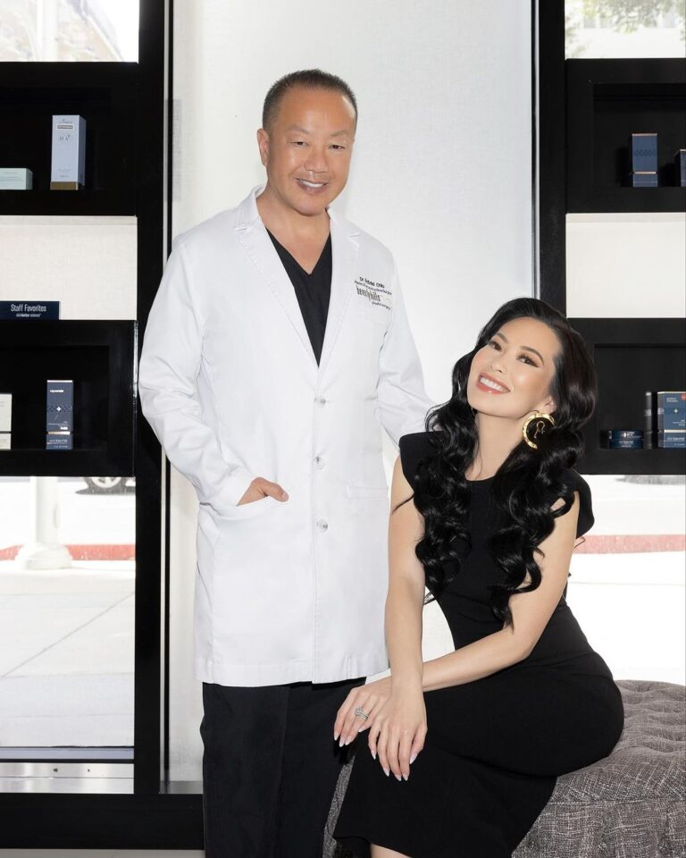 Christine Chiu Instagram - Couples who work together ______ (fill in the blank)! 17 years working together at #BeverlyHillsPlasticSurgery … 19 years working together in #plasticsurgery ❤️💪🏻 Is it a good idea to work with your spouse? 🤪 Dr. Gabriel Chiu - BH Plastic Surgery, Inc. - BHPS