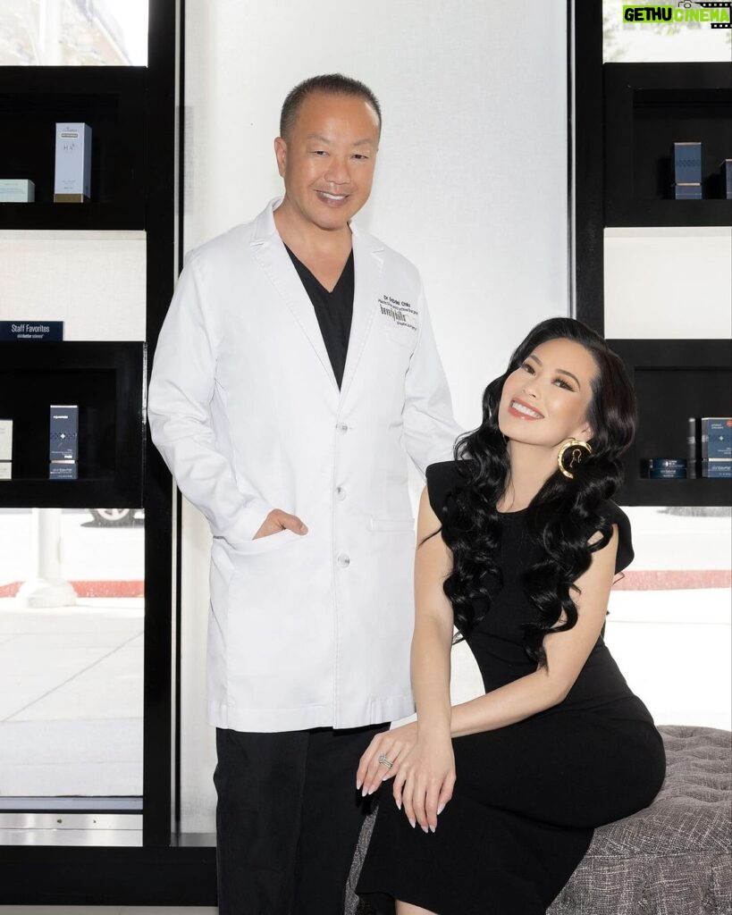 Christine Chiu Instagram - Couples who work together ______ (fill in the blank)! 17 years working together at #BeverlyHillsPlasticSurgery … 19 years working together in #plasticsurgery ❤💪🏻 Is it a good idea to work with your spouse? 🤪 Dr. Gabriel Chiu - BH Plastic Surgery, Inc. - BHPS