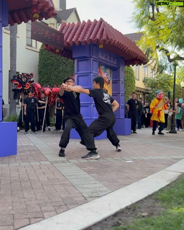 Christine Chiu Instagram - Had the best time celebrating our heritage at the World Premiere of #theTigersApprentice with the amazing cast and filmmakers 🐅🏮 Congrats on such a beautifully made and exciting animated film! #BrandonSooHoo #HenryGolding #MichelleYeoh #LucyLiu, #SandraOh, #BowenYang, #LeahLewis, #KhengHuaTan, #SherryCola, #Deborah S.Craig, #JoKoy, #GretaLee, #DianaLeeInosanto, #PatrickGallagher, and #PoppyLiu What’s your Chinese zodiac superpower? I was born in the Year of the Dog 🐶 @paramountplus 📸 @victoriasirakovaphotographer Paramount Pictures Studios, Hollywood