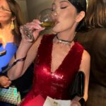 Christine Chiu Instagram - Too much fun! Many thanks Motion Picture Television Fund for endless sushi pizza drinks games dancing, but mostly for what you do for the folks in the entertainment arts industry 🫶 @mptf @televisionacad #eveningbefore Bravo on another great year @andygelb ❤️ Pacific Design Center