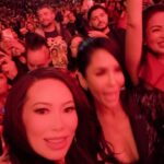 Christine Chiu Instagram - Whoever does PR for Thanksgiving should be fired cuz IT’S TIME…!!! 🎵🎤🎄 Opening night for the Queen of Christmas @mariahcarey with the girls thank you @taradollinger 🫶🫶 Hollywood Bowl