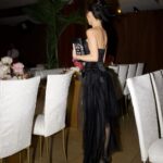 Christine Chiu Instagram - Couples who Chanel together stay together.. amiright @drchiubhps @chanelofficial haha 🍾💎 Date night in my #chanel #highjewelry #wheat collection and in one of my faves #karllagerfeld archival 1995 runway dress 🖤 Thank you Chanel fam @jtgnyc1 @catp0515 @every_other_name_is_taken @778maryam Peggy Yassine 🫶