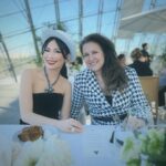 Christine Chiu Instagram - A perfect afternoon at the Academy Women’s Luncheon celebrating the ‘sisterhood’ of female filmmakers and fellowship recipient Chinese American director Erica Eng, presented by Chanel with the boss ladies 🎥🖤 @jtgnyc1 @catp0515 #CHANELinCinema @chanelofficial @theacademy @academymuseum Academy Museum of Motion Pictures