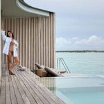 Christine Chiu Instagram - Vacation mode on 🌴 Photo credit @drchiubhps 📸❤️ Disclaimer- no glam, no professional photographer- just sleep, family, and day 3 of the most amazing breakfast buffet I’ve ever had… The Ritz-Carlton Maldives, Fari Islands