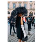 Christine Chiu Instagram - Elegance is the balance between proportion, emotion & surprise. Valentino Garavani 🖤🖤 @voguemagazine @voguerunway @voguefrance @vogueitalia @voguejapan @vogueaustralia @voguearabia @vogueindia @vogueturkiye @voguethailand . . . #paris #pfw #couture #hautecouture #maisonvalentino #valentino #coutureweek #streetstyle Place Vendôme