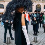 Christine Chiu Instagram - Elegance is the balance between proportion, emotion & surprise. Valentino Garavani 🖤🖤 @voguemagazine @voguerunway @voguefrance @vogueitalia @voguejapan @vogueaustralia @voguearabia @vogueindia @vogueturkiye @voguethailand . . . #paris #pfw #couture #hautecouture #maisonvalentino #valentino #coutureweek #streetstyle Place Vendôme