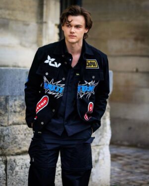 Christopher Briney Instagram - thank you @louisvuitton for having me in paris 😚😚😚

and thank you @daniela_viviana for styling as always <3

#lvmenfw23 
#louisvuitton