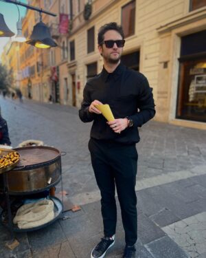 Christopher Von Uckermann Instagram - Snacks in Rome.