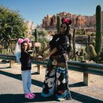 Ciara Instagram - I got my Princess and She got me! #InternationalWomensDay Disneyland