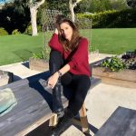 Cindy Crawford Instagram - February is for love and I ❤️ this cozy sweater. Thanks @theparrishla 🥰 #LOVEPARRISH