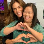 Cindy Crawford Instagram - Nothing gets me in the holiday spirit more than the @bestbuddies annual bowling day! Good cheer and hugs abound! ❤️