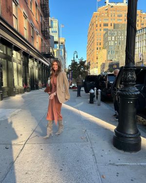 Cindy Crawford Instagram - @omega day in NYC 🤍