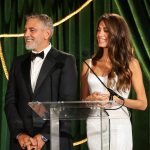Cindy Crawford Instagram - @randegerber and I had the honor once again to attend The Albie Awards for the @clooneyfoundationforjustice last night. George and Amal, thank you for shining your spotlight on so many heroes. Bravo! #TheAlbies