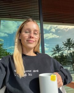 Claire Holt Instagram - sitting here thinking about humbling moments — like when you’re in a new relationship and they softly run their hands through your hair but get stuck on a wad of tape