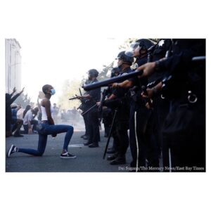 Clark Gregg Instagram - A brave protestor in San Jose.  #enoughisenough #blacklivesmatter (photo by @daisugano)