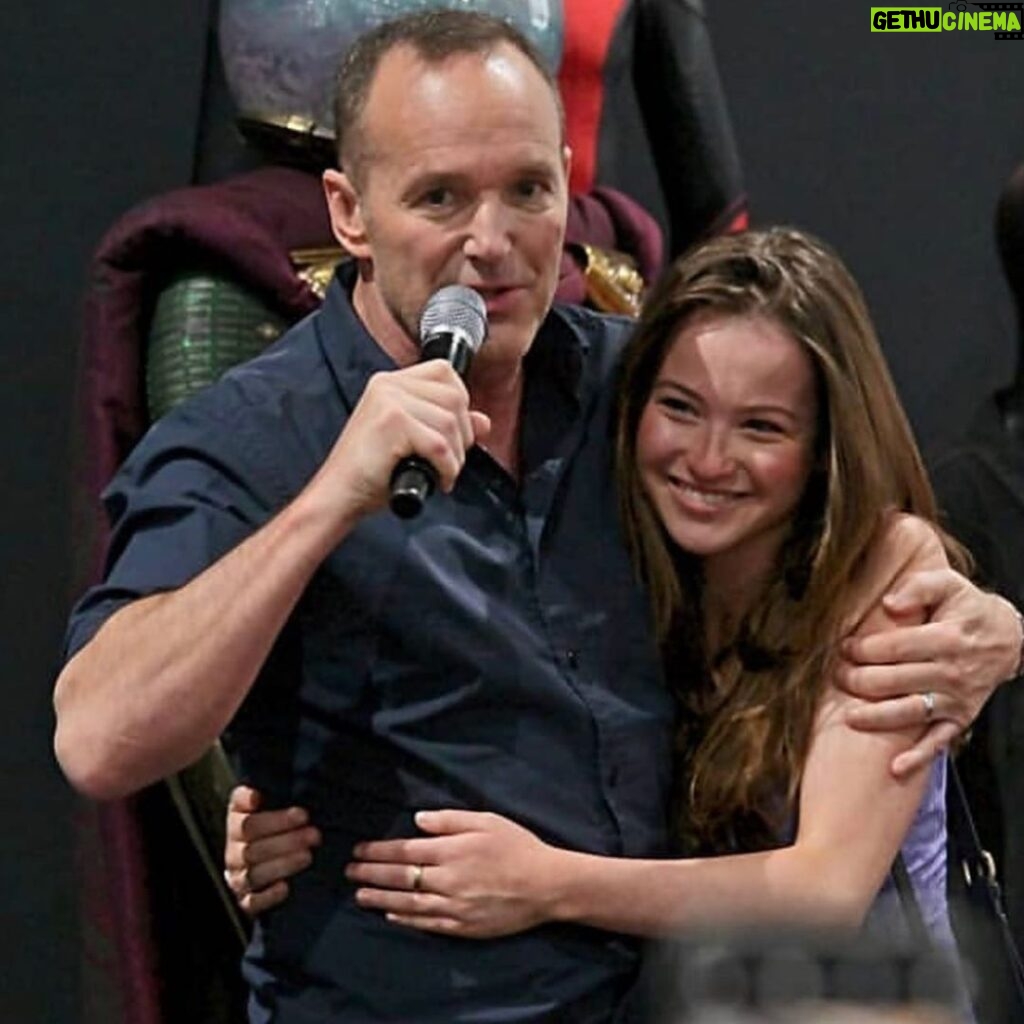 Clark Gregg Instagram - And finally, my deepest gratitude goes to this magnificent human who put up with 7 years of early calls and late returns. She even graced us with a brilliant (and suprisingly effortless) performance as a sassy teenager in S.4. @stellagregg - I ❤U a bazillion.