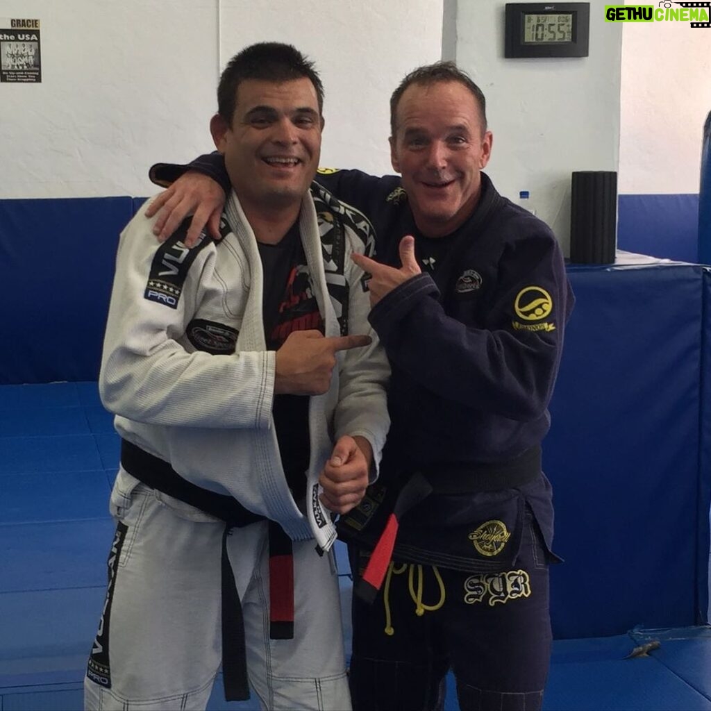 Clark Gregg Instagram - Happy Birthday to my brother, Renato Magno. Nineteen years. (He’s a little older than that) Changed my life and so many others with his great big heart and the beautiful art of Jiu-Jitsu. Love you @streetsportsbjj #everydayporrada