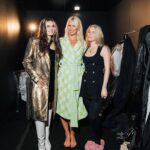 Claudia Schiffer Instagram – So nice to meet @emmarogue backstage at the @versace show