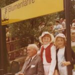 Claudia Schiffer Instagram - Summers at my grandparents Opi and Omi near Bad Honnef / Germany with my cousin Marion!