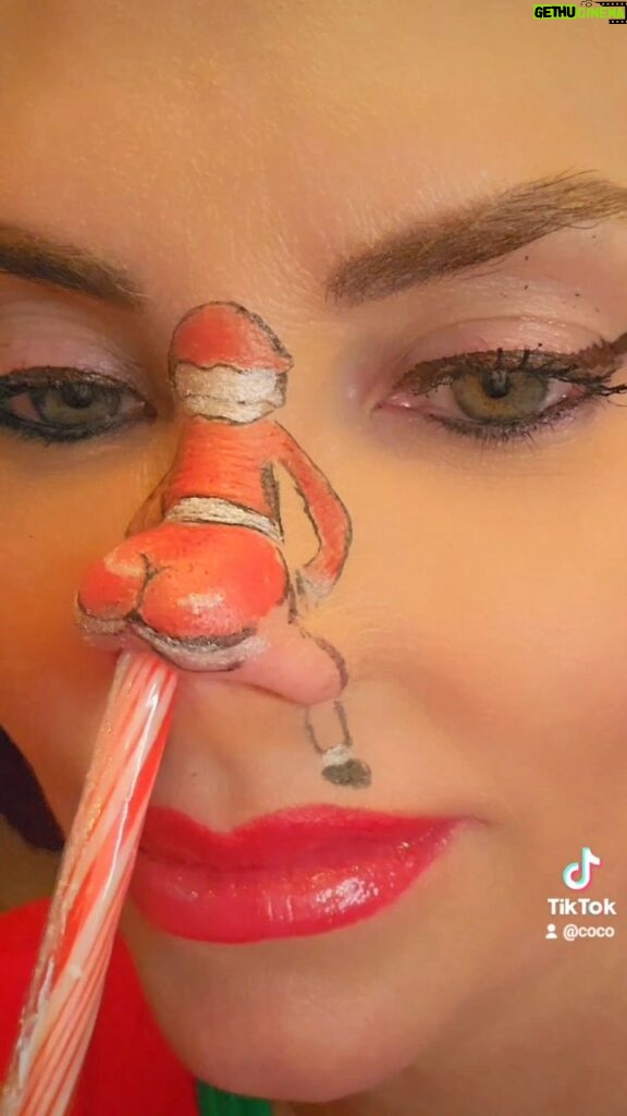 Coco Austin Instagram - I just had too!! -my niece is a great artist #trending #santachallange #christmasfun #twerkingsanta #holidayfun #lol #entertainmyself #tiktok