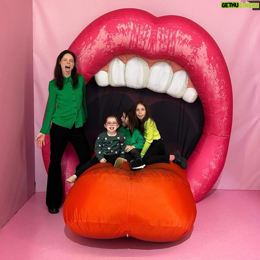 Coco Rocha Instagram - NYC area parents, the new @balloon_museum is a must see! 🎈Ioni, Iver & Iley approved 😜 #balloonmuseum Balloon Museum