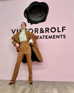 Coco Rocha Instagram - Loved my 18 hours in Munich supporting @viktorandrolf as we celebrated 3 decades of groundbreaking fashion. Bravo to the designers, @thierrymaximeloriot, @kunsthallemuc @viktorandrolf_fragrances and everyone who put this unbelievable retrospective together. Kunsthalle München