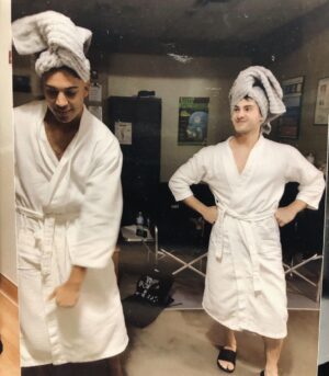 Cody Christian Instagram - spa day for the boys