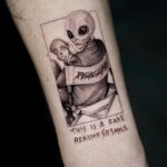 Cody Christian Instagram - thank you so much @drag_ink for making time while passing through LA. 🙏🥹 two amazing sessions. two incredible pieces. second slide, I call this piece “life cycle” - a subtle reminder of the complexities and simplicities that make up this experience we’re all having. third slide, “fake reality” - I wanna name this little guy so feel free to drop suggestions below (: