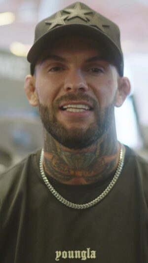 Cody Garbrandt Instagram - Cody Garbrandt likes what he sees 👀 🏉

@cody_nolove reacting to the NRL!

Get to the Rugby League at Allegiant Stadium this Saturday! 
NRL.com/Vegas for tickets